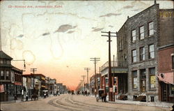 Kansas Avenue Armourdale, KS Postcard Postcard