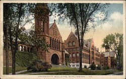 University Building Postcard