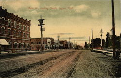 Main St. Looking North Postcard