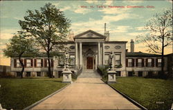 William H. Taft's Residence Postcard