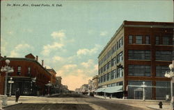 De Mers Ave., Grand Forks Postcard