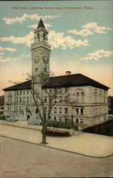 City Hall, Looking North-east Postcard