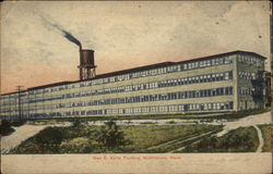 Geo. E. Keith Factory Middleboro, MA Postcard Postcard