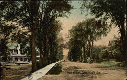 Main Street Lennoxville, PQ Canada Quebec Postcard Postcard
