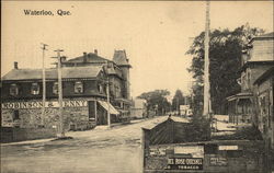View Down Main Street Postcard