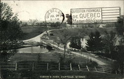 Gibson's Pond Quebec, QC Canada Postcard Postcard