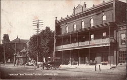 "Windsor" and "Granby" Hotels Postcard