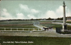 Where Wolfe Died, Plains of Abraham Postcard