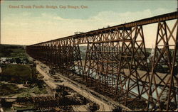 Grand Trunk Pacific Bridge Postcard