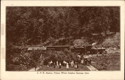 CPR Station Postcard