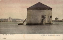 Martello Tower Kingston Harbour, Canada Misc. Canada Postcard Postcard