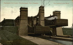 Hydraulic Lift Lock Postcard