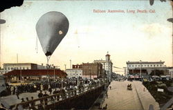 Balloon Ascension Postcard