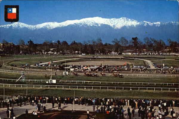 Horse Races at Club Hipico Santiago Chile
