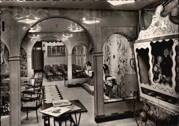 Children's Playroom, French Line Liberte, Compagnie Generale Transatlantique