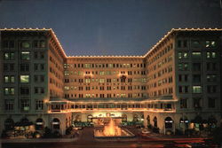 Night View of The Peninsula Hotel Hong Kong China