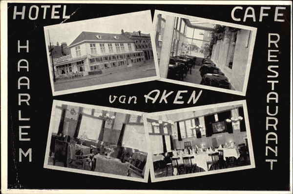 Hotel Restaurant Van Aken Haarlem Netherlands