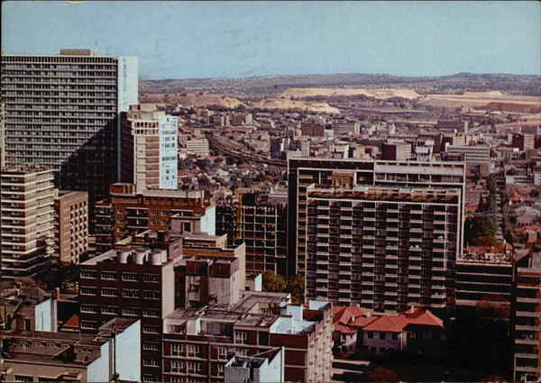 View Across Hillbrow Johannesburg South Africa