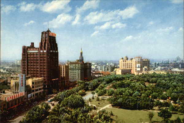 A Corner of the People's Park Nanning China