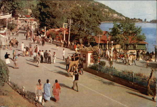 Mall Road Nainital India