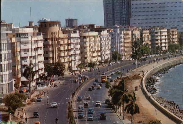 Marine Drive and Air India Building Mumbai