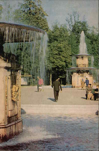 Roman Fountains Petergof Russia