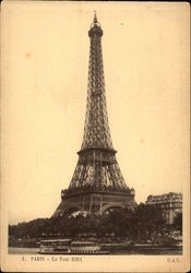 The Eiffel Tower Postcard