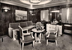 Suite "Arromanches" - French Line Liberte Postcard