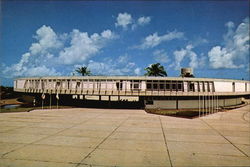 Centro Administrativo da Bahai Postcard