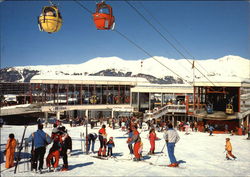 Riding the Cable Car Postcard