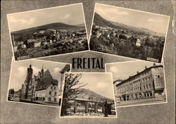 Views of Freital Postcard