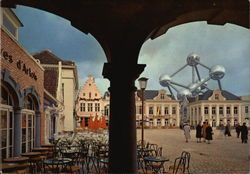 Gay Belgium - a Corner of the Market Place Postcard