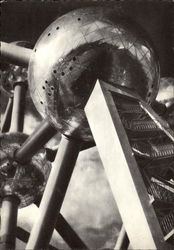 Partial View of the Atomium Postcard