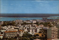 Partial View of the City and Bay Postcard