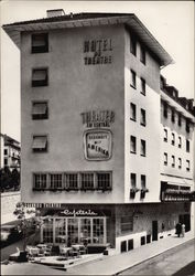 Hotel du Theatre Zurich, Switzerland Postcard Postcard