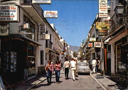 Famous Street of St. Michael Postcard