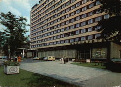 Hotel Katowice Poland Eastern Europe Postcard Postcard