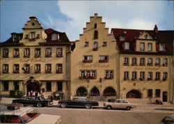 View of Hotel Eisenhut Postcard