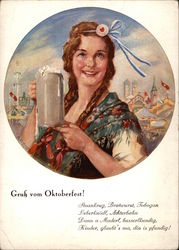 Wlcome to Oktoberfest Postcard