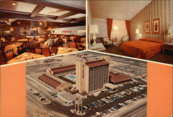Various Views of City's Hilton Hotel Postcard