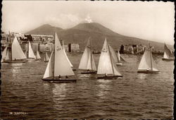 Sailing Boats Postcard