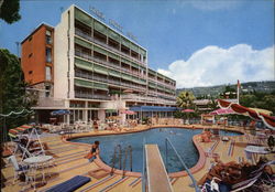 Park Hotel Suisse Santa Margherita Ligure, Italy Postcard Postcard