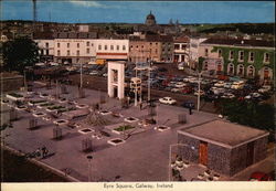 Eyre Square Galway, Ireland Postcard Postcard
