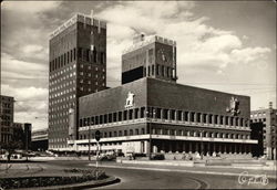 Radhuset Oslo, Norway Postcard Postcard