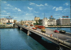 View of the MacArthur Bridge Postcard