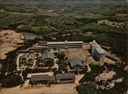 Doshisha Kan High School From the Air Postcard