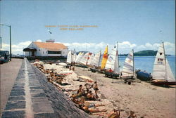 Tamaki Yacht Club Auckland, New Zealand Postcard Postcard