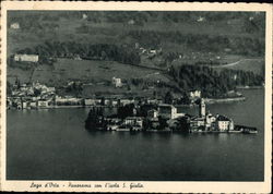 Lago d'Orta and Isola San Giulio Postcard