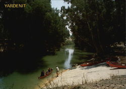 View of River Jordan Postcard