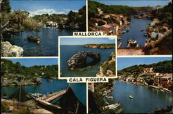 Cala Figuera Mallorca, Spain Postcard Postcard